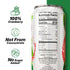 100% 16.9 oz (500 mL) Pack 12 VINUT Cranberry Juice, No Added Sugar, Not From Concentrate, fl Can