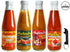 Matouk's Pack 4 Packaging (Pack 4) Trinidad Scorpion, Hot Pepper, West Indian, Calypso Hot Sauce Variety