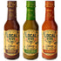 Local Hive Honey Pack 3-Pack Local Hive BBQ Bold Chipotle, Hatch Chile & Habanero Hot Sauces with Raw Honey