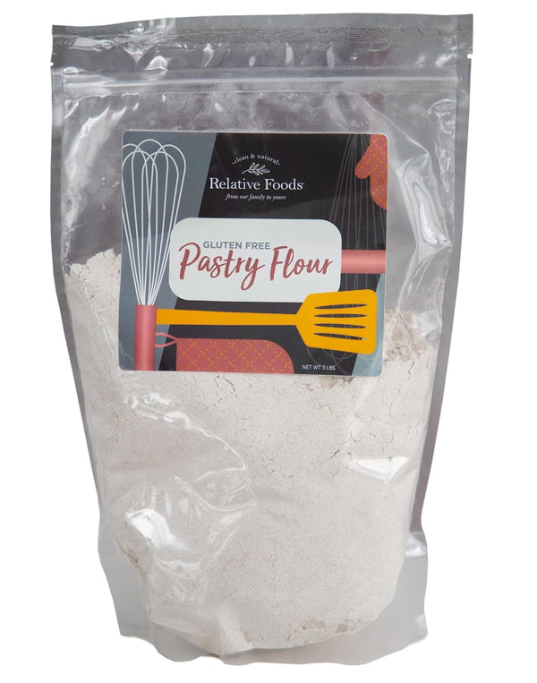Relative Foods Premium gluten Free Pastry Flour (48oz) - Pastry Flour for