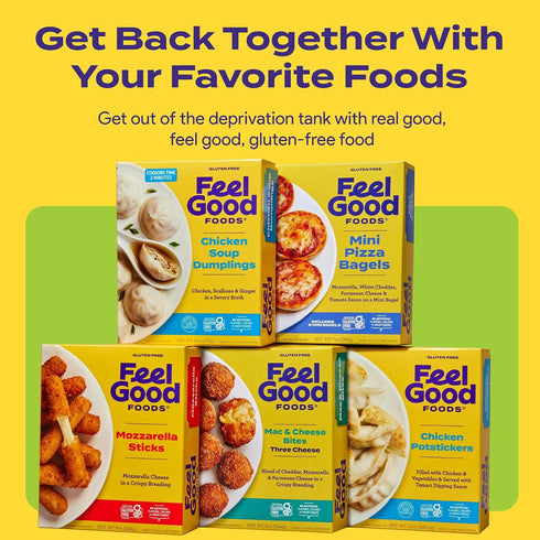 10oz Frozen Feel Good Foods Vegetable Potstickers Dumplings with Tamari Dipping Sauce, Gluten Free