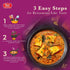 (Pack 3) 15 50g Packet Rasoi Magic Spice Mix for Amritsari Paneer Tikka of | Ready to cook | No Added Preservatives, No