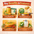 Dfols 0.49lb 7.76oz 220g Dal Fry Ready to Eat Indian Lentil Curry