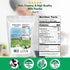 2 lbs Z Natural Foods Premium Whole Milk Powder - Powdered Milk for Baking, Cooking, Drinks - Dry Milk Powder