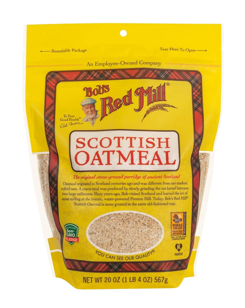 20-ounce (Pack 4) Bob's Red Mill Scottish Oatmeal