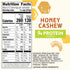 9 oz Cascadian Farm Organic Honey Cashew Granola, Protein Granola, Non-GMO, Resealable Pouch