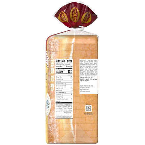 OROWEAT Country 24 oz Style Potato Bread, Potato Bread, Bag