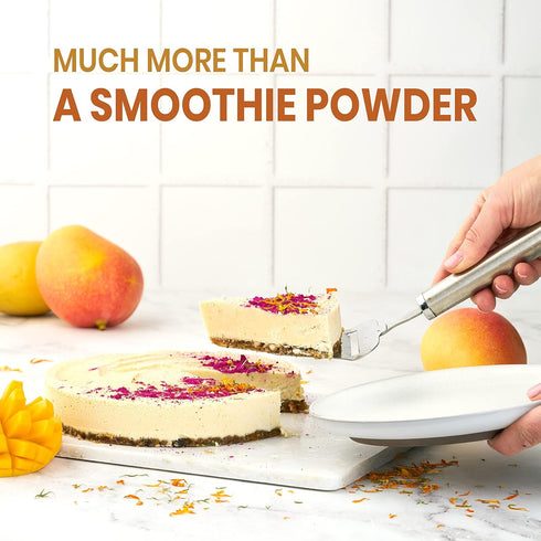 5oz 5oz Jungle Powders Exotic Fruit Flavor Bundle: Organic Mango Powder & Wild Blueberry Powder - Versatile Ingredients