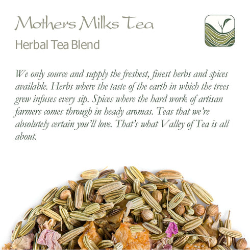 100g Mothers Milks Tea Natural Organic - Lactation Tea For Breastfeeding - Mothers Nursing Milk - Breastmilk Tea