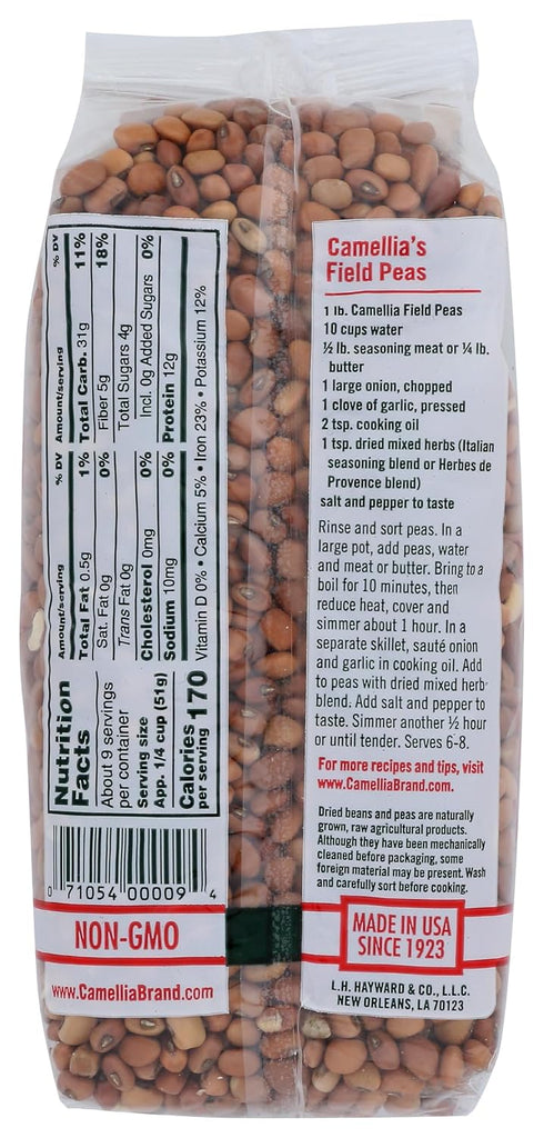 16 OZ CAMELLIAS Field Peas