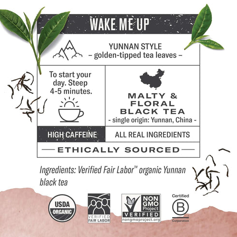 16 200 (Packaging Numi Organic Chinese Breakfast Loose Leaf Tea, Ounce Pouch, Yunnan Black Tea, Brews Cups May Vary)