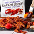 Pack 5 24g (5 Bacon Jerky Variety | Flavors & Up to Protein Per Bag | Fully Cooked, Tender, Easy to Chew, USA Made