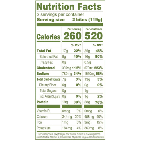 Applegate 8.4 OZ Farms Egg, Uncured Bacon & Cheese Frittata Bites