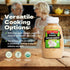 9.5 oz Garland Food Squeezable Organic Minced Garlic Made in the USA - Fresh Flavor, Convenience, and Nutritional Power