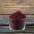 The Spice Way - Pure 100% Sumac, No Salt, no GMO, no Irradiation, Spice Seasoning Powder 8 oz (resealable bag) (Sumak)