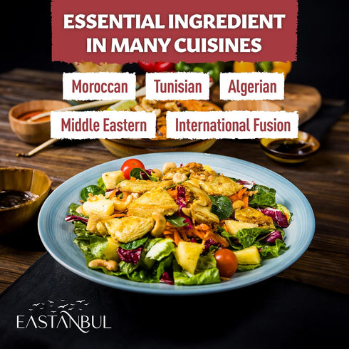 5.3oz, Eastanbul Ras El Hanout Spice, Meat Seasoning, All-in-One Ras El Hanout Moroccan Spice Blend, North African
