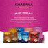 2 lb Authentic Smoked Basmati Rice by Khazana in Resealable Zipper Bag - Aromatic and Flavorful Indian Grain - Non-GMO