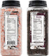 Soeos Himalayan Pink Salt 39 oz + Whole Black Peppercorns 18 oz, Kosher Bulk, Coarse Salt, for Grinder Refill, Peppercorns, Pepper and Grinder, Non-GMO Verified, Kosher, Spice Seasoning Set For Cooking