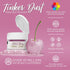Bakell Pink Rose Tinker Dust (5g, 1x Jar) Edible Glitter for Food, Desserts, and Beverages
