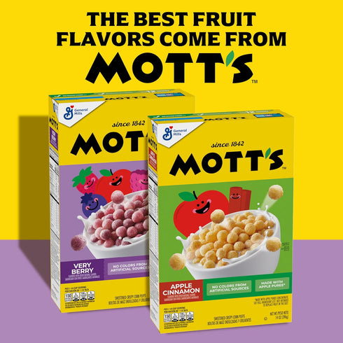 14.6 oz Mott's Very Berry Cereal, Made with Apple Puree, Whole Grain