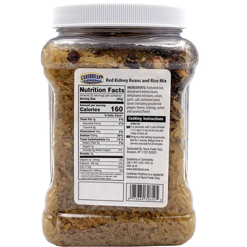CARIBBEAN RHYTHMS 1.4 lb. Red Kidney Beans Rice Mix
