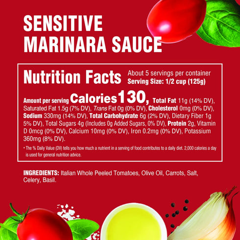24 oz, (Pack 4) Rao's Homemade Tomato Sauce, Sensitive Formula, All Purpose, Keto Friendly Pasta Sauce, Premium Quality