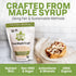 1 lb Maple Valley Organic Pure Maple Sugar Granulated, Natural Sugar Alternative, Good in Coffee, Baking, Cooking, Made