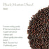 Black Mustard Seeds Whole Organic - Brown Mustard Seed Spicy Ingriedient - Dark Mastard Seed - Black Mustard Seeds