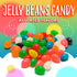 2-Pound Jelly Beans Candy | Bag | Fruit and Licorice Flavors | Classic Chewy Candy for Buffets & Dessert Decorating |