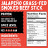 7 5 1 1 (2 14-cnt, 1-oz Flavor Variety Meat Sticks. No Added Nitrates, Gluten, Soy, MSG, Dairy, Nuts. Grass-fed Beef