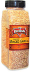 Toasted Minced Garlic by Its Delish, 16 Oz Large Jar Premium Fresh