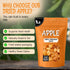 1 LB Packed Oh! Nuts Dried Cinnamon Apple - - Sweetened Dried Fruit Diced - Dehydrated Fruit Bites - in New York