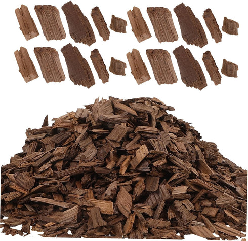3 Packs Cabilock Oak Chips for Wine Brewing Enhances for Home Brewing Equipment for Red Wine Vinification