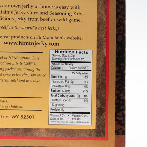 15 lbs. (1 Hi Mountain Jerky Seasoning and Cure Kit | ORIGINAL BLEND | Beef Jerky Seasoning | Perfect for Beef