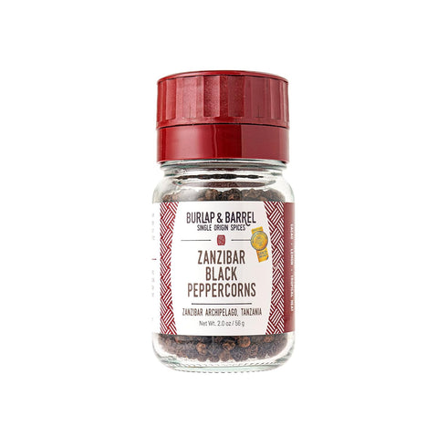 Burlap & Barrel | Zanzibar Black Peppercorns | As Seen On Shark
