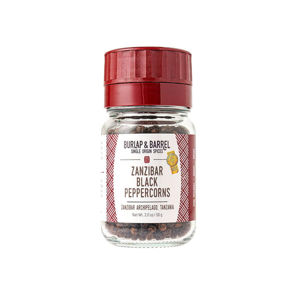 Burlap & Barrel | Zanzibar Black Peppercorns | As Seen On Shark