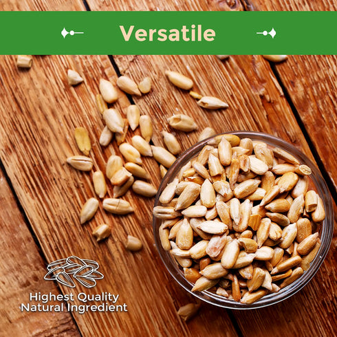 Certified,3(LB) Sincerely Nuts Sunflower Seeds Roasted and Salted, Hulled | No Shell, Gluten-Free Snack, Vegan
