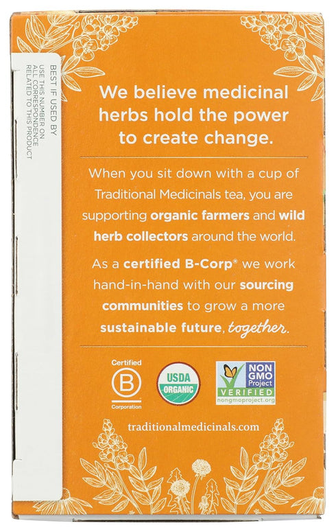 16 Traditional Medicinals Organic Ginger Aid Tea, Tea Bags