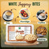 1 lb (450g) Danodia Foods Snackable White Jaggery Bites | Pure & Natural, No Additives Sweetener, Vegan & Gluten Free |