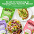 12g-13g 3-Pack 4.75oz Pack Biena Crispy Roasted Edamame Beans Snack High Protein Snack for Adults & Kids, Protein per