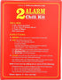 2-Alarm Packs 3.3oz (Pack 1) Wick Fowler's Chili Kit, Texas Style Chili Seasoning Mix with Individual of Spices, Box
