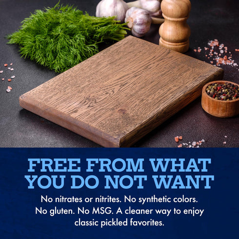 (8.3 Bay View All Natural Pickled Sausage, No Artificial Ingredients, Nitrates or Nitrites, MSG and Gluten Free