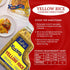 3.5lb Dixie Lily - Yellow Rice Dinner - Long Grain Parboiled With Vegetables, Turmeric, Mexican Saffron, Flavorful