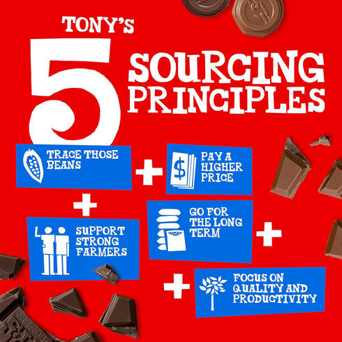 Tony’s Chocolonely Belgian Milk Chocolate Candy Bar, Caramel & Sea Salt, 6.35 Oz, Fairtrade Cocoa