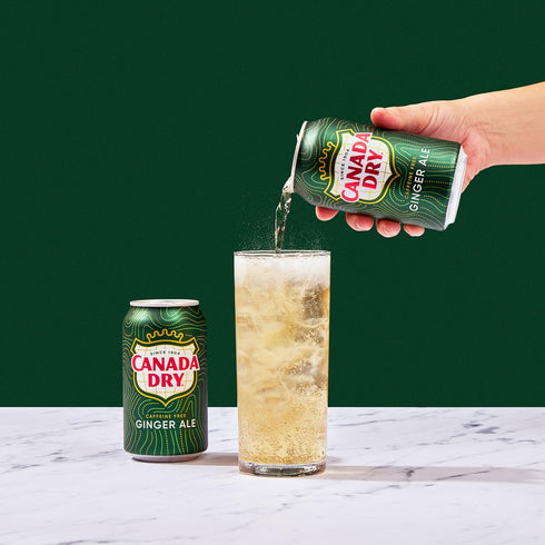 20.0 Oz. (24 Count) Canada Dry, Ginger Ale Bottle