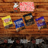 Pack- 100% 3.5 Oz Mingua Beef Jerky Sampler US Beef Without Nitrites - Four Bags