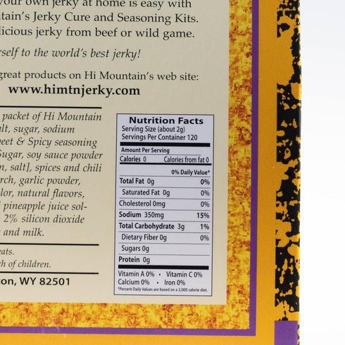 15 lbs. (1 Hi Mountain Jerky Seasoning and Cure Kit | SWEET & SPICY BLEND | Beef Jerky Seasoning | Perfect for Beef