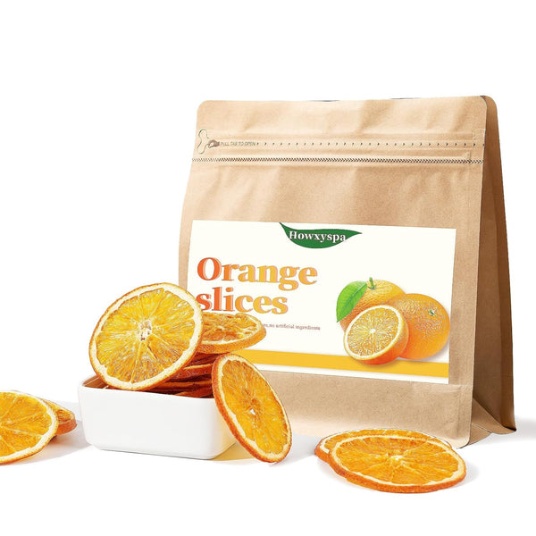 Howxyspa Dried Orange Slices, Dehydrated Orange Slices for Cocktails, 3oz/85g