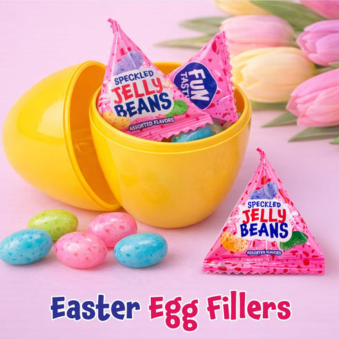 60 Packs Jelly Beans - Mini - Individually Wrapped Candy for Classroom Rewards, Buffets, Goodie Bags & Party Favors