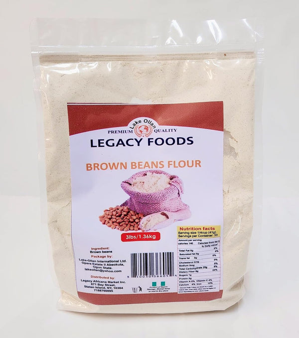 Legacy Foods Brown Beans Flour 3lbs
